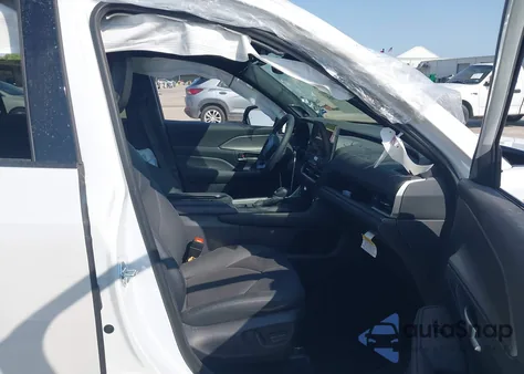 2025 Toyota Grand Highlander Hybrid Nightshade Edition из США, поврежденный, VIN 5TDACAB57SS056124